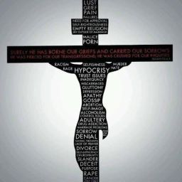 Jesus takes and becomes sin