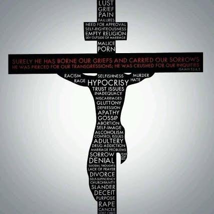 Jesus takes and becomes sin