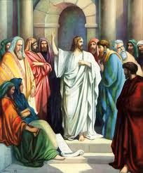 Jesus Teaching in the Synogague