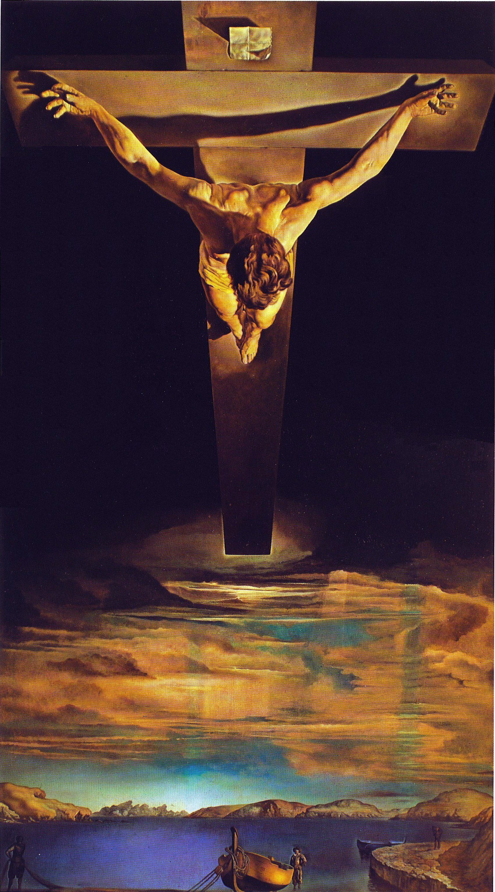 Christ of St John on the Cross Salvador Dali