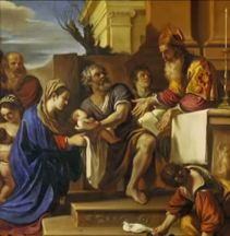 Jesus presented in the Temple Simeon