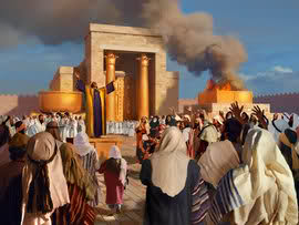 Solomon Dedicates the Temple