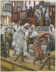 Jesus heals a Demonic at Capernaum