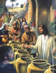 Water into Wine Jesus Christ