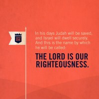 Jeremiah 23_6 Righteousness