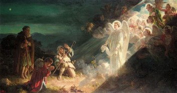 Glory appears to the Shepherds