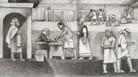 Laborers in the Vineyard getting paid